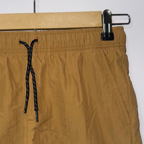 Old Navy brown Dock Shorts Quick Dry Elastic Waist boys Size Large (10-12) - Picture 3 of 7
